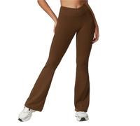 EWUHYFP Top Tipo Camisola Moldeador Leggings ajustados de cintura alta for entrenamiento yoga y gimnasio con efecto push up sensación desnudez for mujer(Color 4,XL)