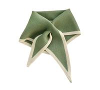 EWUHYFP Women Autumn Warm Fake Collars Small Shawl Female Knit Scarf Girls Shirt False Collar for Sweater Dress Detachable(12)