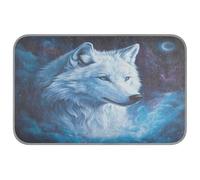 Ewusp Cool Wolf - Alfombrilla de refrigeración para perro, 60 x 98 cm, resistente a los arañazos, alfombrilla fresca para mascotas, almohadilla de cama de seda de hielo para verano para perros y gatos