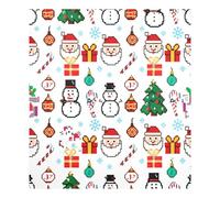 Ewusp Cubierta magnética de Navidad para lavavajillas, placa de cocina, lavadora, puerta, panel magnético, electrodomésticos, calcomanías decorativas para el hogar, cocina, granja, 58,42 x 66,04 cm