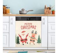 Ewusp Cubierta magnética para lavavajillas, placa de cocina, lavadora, puerta, panel magnético, para electrodomésticos, decoración del hogar, cocina, granja, 58,42 x 66,04 cm