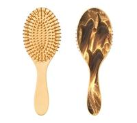 Ewusp Dolphin Jump - Cepillo para desenredar el cabello para mujeres y hombres, antiestático y desenredante, cepillo de pelo húmedo y seco para tipos de cabello rizado, grueso, ondulado y fino