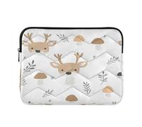 Ewusp Funda protectora para portátil de 14 pulgadas, resistente al agua, a prueba de golpes, bolsa de transporte para computadora, portátil, tablet, 34 x 26 x 2 cm