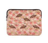 Ewusp Funda protectora para portátil de 14 pulgadas, resistente al agua, a prueba de golpes, bolsa de transporte para computadora, portátil, tablet, 34 x 26 x 2 cm