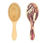 Ewusp Lindo cepillo para desenredar el pelo para mujeres y hombres, antiestático y enredos, cepillo de pelo húmedo y seco para tipos de cabello rizado, grueso, ondulado y fino