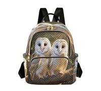 Ewusp Mini mochila de búho para mujer, acolchada, pequeña, a la moda, ligera, de viaje, casual, bolsa de hombro, a, 29x15.5x36cm, moderno
