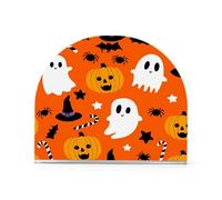 Ewusp Servilletero acrílico de Halloween Boo para mesa, soporte independiente para servilletas de cóctel, dispensador de pañuelos de papel para restaurante, cocina, bar, accesorios
