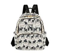 Ewusp Sharks - Mini mochila para mujer, acolchada, pequeña, a la moda, ligera, informal, para viajes, a, 26x13x32cm, moderno