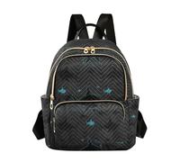 Ewusp Sharks - Mini mochila para mujer, acolchada, pequeña, a la moda, ligera, informal, para viajes, a, 26x13x32cm, moderno