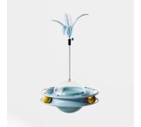 EWUYKMC Cat Toys, Teasing Stick, Tumbler, Carousel, Self Fun, Soothing, Kitten, Consuming Physical Equipment(Blue)