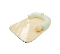 EWUYKMC Cool Feeling in Spring and Summer, Iced Bean Cat Bed Cushion, Cat Sofa Cushion, Dog Bed Pet Bed Cushion L:65 * 50cm