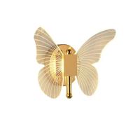 EWUYKMC LED indoor wall lamp acrylic butterfly design wall mounted wall lamp suitable for living rooms, sofas, backgrounds, corridors, stairs