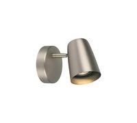 EWUYKMC Spotlight ceiling light adjustable satin nickel LED wall light rotatable spotlight suitable for living room, bedroom, and dispersed indoor wall lights