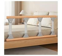 EWWIG Barandillas de cama para adultos mayores, plegable, barra de asistencia de metal, protector de caída de noche, ayuda para entrar y salir de la cama, uso en el hogar del hospital (85 cm)