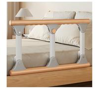 EWWIG Barandillas de cama para adultos mayores, plegables, barra de asistencia de metal, protector de caída de noche, ayuda para entrar y salir de la cama, uso en el hogar del hospital (59 cm)