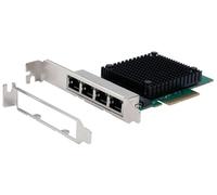 EX-60114 - Tarjeta de Red PCIe de 4 Puertos 2.5 Gigabit, Adaptador Ethernet