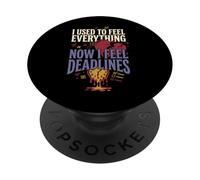 Ex Agotamiento de la Oficina Milenaria Corporativa EMO Kid PopSockets PopGrip Adhesivo