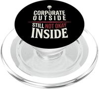 Ex Agotamiento de la Oficina Milenaria Corporativa EMO Kid PopSockets PopGrip para MagSafe