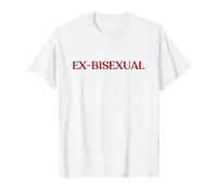 Ex-Bisexual Shirt Y2K Aesthetic Trendy LGBTQ Gay Lesbian Camiseta