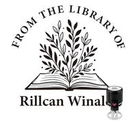 Ex Libris Personalizado | Sello Personalizado de Biblioteca | Embosser per Libri Personalizzato | Para Libros, Páginas, Cartas, Colegios, Este Libro Pertenece a | 100 + Diseños (Flowers 1)