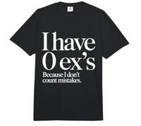 Ex Novio I Have 0 EXS Ruptura Divorcio Soltero Comfort Colors Adult Heavyweight T-Shirt