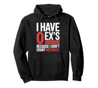 Ex Novio I Have 0 EXS Ruptura Divorcio Soltero Sudadera con Capucha