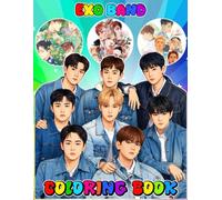 EX-O's Coloring Book for Fan Men Women Teen: A Jumbo Coloring for Kids Ages 4-7,8-12, Girls, and Adults | With +30 High Quality Coloring Pages for Stress Relief and Relaxation