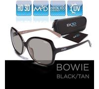 EX3D Mujer 3D Gafas Pasivo Retro Polarizadas para HD 3D-TV Proyector Cine Realid