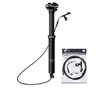 EXA Form 900i 31.6mm Dropper Post with Remote Lever and Cable Kit MTB/Ebike Internal Routing Dropper Seatpost for Mountain Bike(150mm Travel)-445mm Length