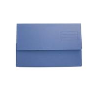 Exaclair Valor Foolscap Documento Monedero - azul (paquete de 50)