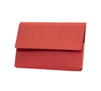Exaclair Valor Foolscap Documento Monedero - rojo (paquete de 50)