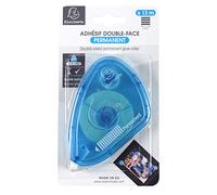 Exacompta 12996e Cinta de Adhesivo Doble Cara Permanente para cámara plástico Azul Turquesa 9,5 x 7 x 2 cm