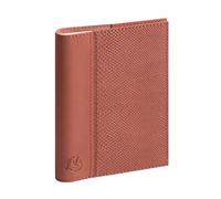 Exacompta 137649E - Agenda semanal de bolsillo Eurotime 13S en espiral Duo Kaa, 9 x 13 cm, enero a diciembre de 2025, color terracota