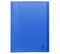 Exacompta 15 carpetas de fundas Opak reciclados A4 40 fundas azul claro