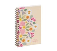 Exacompta 1608028E Eurotime 16S - Agenda semanal de bolsillo en espiral, camino de Marettes interior reciclado, 9 x 16 cm, enero a diciembre de 2025, color marfil