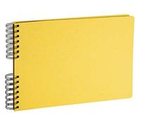 Exacompta - 16540E - AQUAREL Álbum de Fotos en Espiral 50 Páginas Negras - 150 Fotos - Formato 32 X 22 cm - Carátula Brillante en Colores Aleatorios, Azul, Coral, Amarillo, Morado, Verde