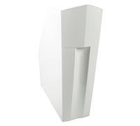 Exacompta 18013D - Revistero para documentos en formato A4 +, de gran capacidad y estable. - 292x110x320 mm - THE MAGAZINE - Blanco