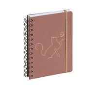 Exacompta 1801678E - Agenda diaria Forum Elise, 12 x 17 cm, agosto 2024 a julio de 2025, color rosa