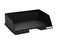 Exacompta 18210D - Revistero para documentos en formato A4 +, de gran capacidad y estable. - 266x82x305mm - MAG-CUBE - Azul hielo translúcido