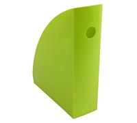 Exacompta 18225D - 6 Revisteros para documentos en formato A4 +, de gran capacidad y estable. - 266x82x305mm - MAG-CUBE - Verde anís