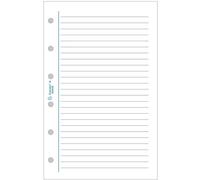 Exacompta 18281 - Recambio de hojas para agenda Exatime 17 (44 hojas de lineas), color blanco