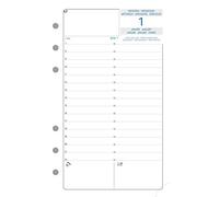 Exacompta 18250 - Organizador Recambio para Exatime 17 Daily 1-Year View 1 día por página de enero a diciembre en francés