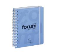 Exacompta 184172E Linicolor Agenda Escolar Textos 17 x 12 cm Año 2015 2016 azul claro