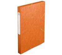 Exacompta 18517H - Carpeta de proyecto con goma, Naranja