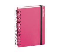Exacompta 185978E - Agenda Forum 1 día por página, agosto 2020 julio 2021 12 x 17 cm, color rosa