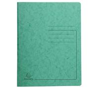 Exacompta 240223E - Carpeta archivadora con resorte para documentos perforados (355 g/m2), color verde