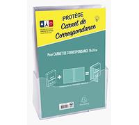 Exacompta 24493E - Protector de cuaderno de correspondencia (16 x 24 cm)