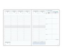 Exacompta - 270842E - Recarga semanal SAS 27-21 x 27 cm - Septiembre 2023 a Agosto 2024