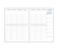 Exacompta 290847E SAD 29-21 x 29,7 cm, septiembre 2024 a diciembre 2025-16 meses