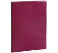 Exacompta 297628E - Agenda semanal de oficina consultas Volga, 21 x 29,7 cm, diciembre 2023 a diciembre de 2024, color frambuesa